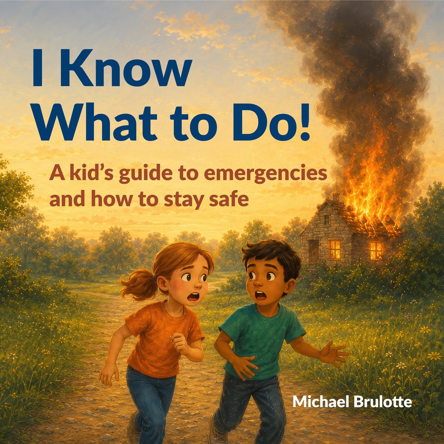 I Know What to Do! A kid’s guide to emergencies and how to stay safe, by Michael Brulotte