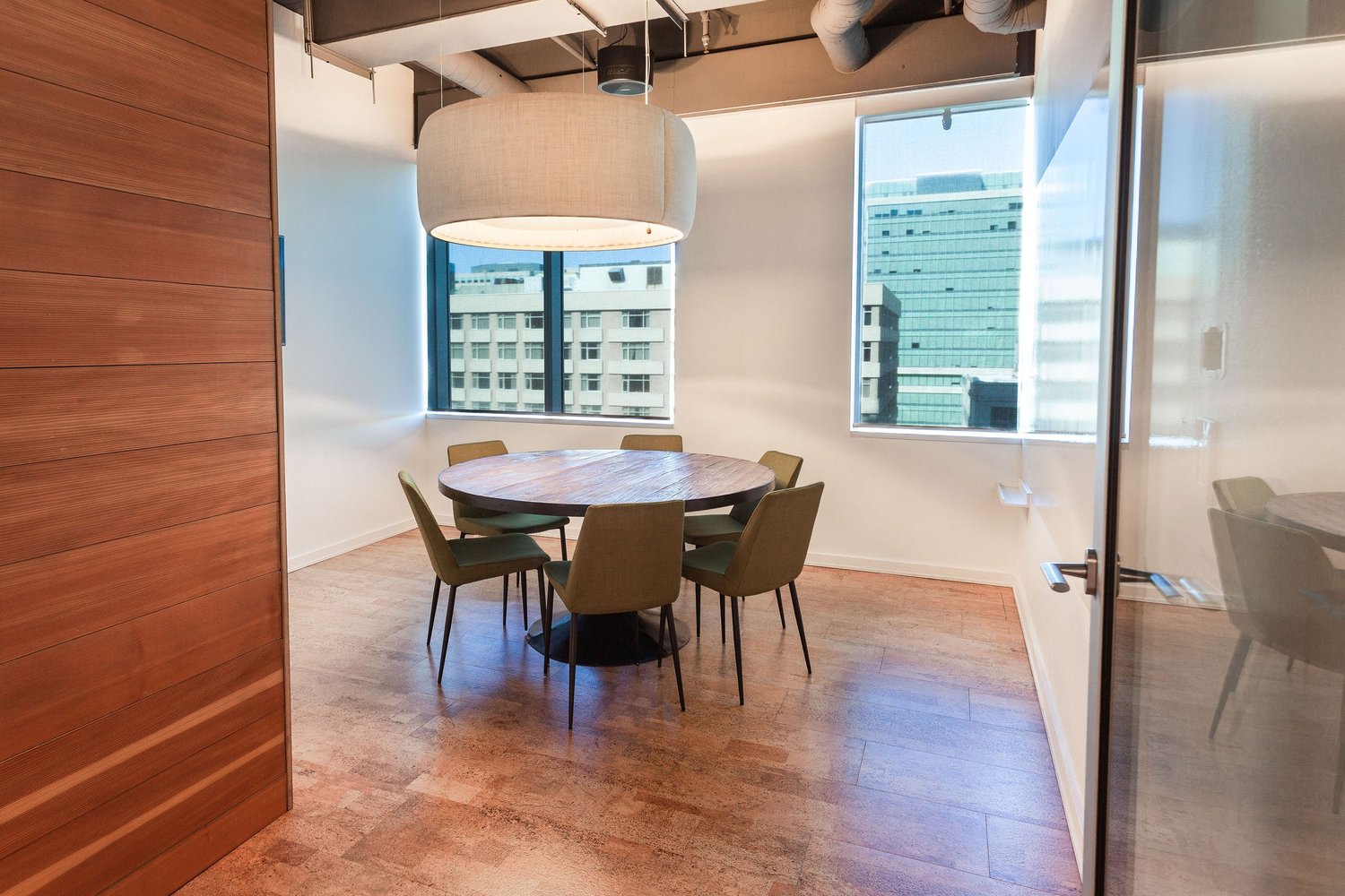 A quiet meeting room at 150 Elgin Street