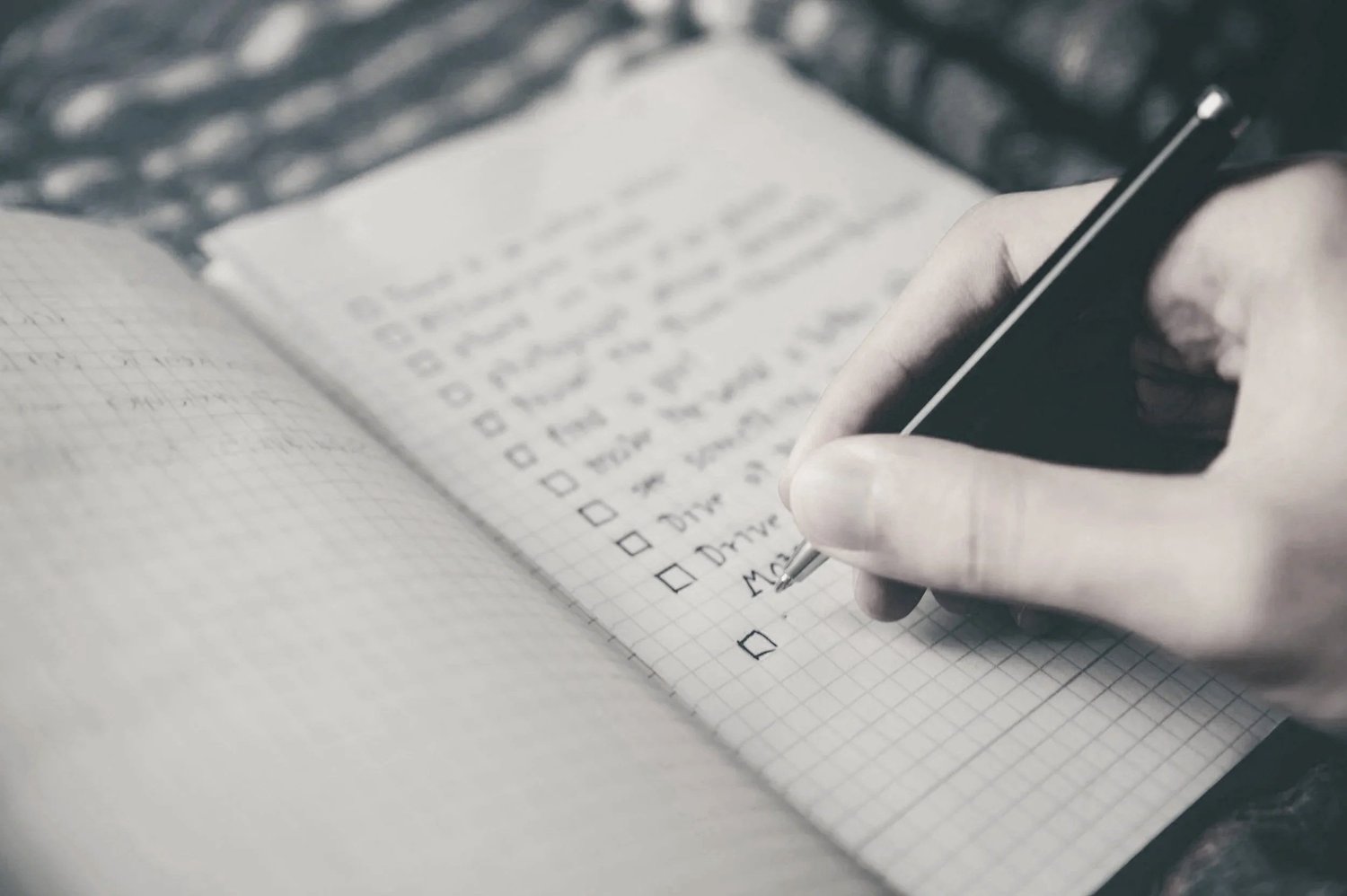Writing a practical action checklist